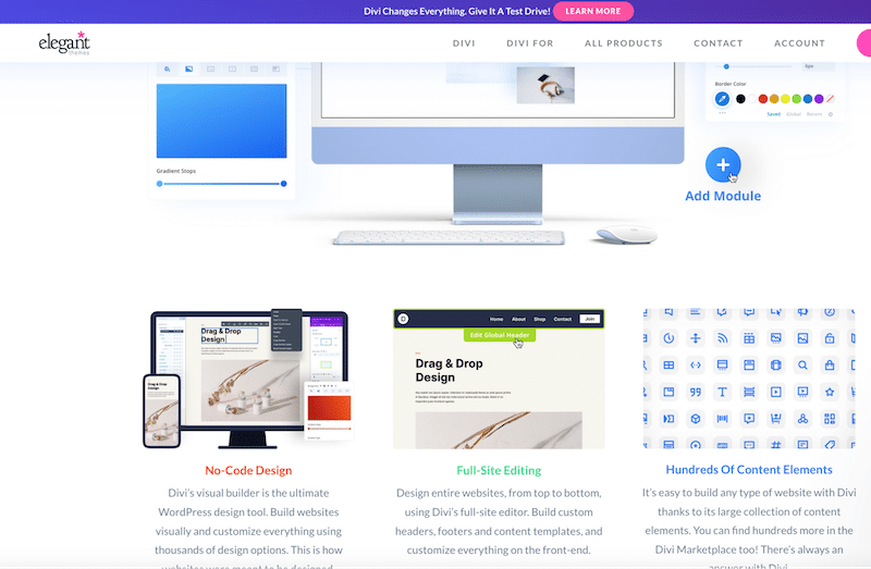 Divi - Source: Elegant theme
